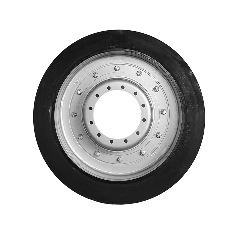 Bonded Solid Tires Are Suitable For Stackers, Heavy Forks, IGV, AGV, ART And Other Flatbed Transport Equipment Or Mining Equipment